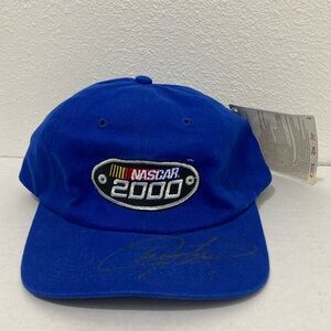 Vintage Nascar 2000 Chase Embroidered Adjustable Baseball Cap Hat Blue
